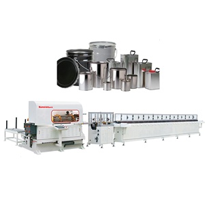 10-20l tinplate xô Máy làm Thùng Dây chuyền sản xuất hình nón thùng máy làm - Product Image 1