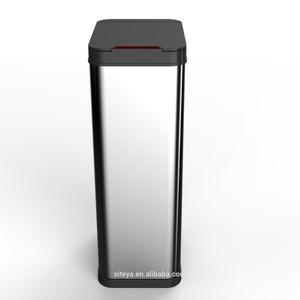 <span class=keywords><strong>50L</strong></span> gros automatique électronique grand carré cuisine bureau capteur <span class=keywords><strong>poubelle</strong></span> - Product Image 4