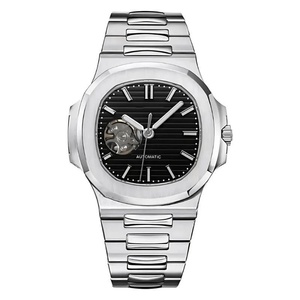 Bán Buôn New Nh38 Cơ Khí Phong Trào Xem 41Mm Hollow Quay Số Với Thép Không Gỉ Ban Nhạc Và Con Trỏ Hiển Thị Seikoes Đồng Hồ - Product Image 4