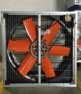 Hot Sale Electric Industrial Exhaust Axial Flow <b>Fan</b> OEM 1220mm Galvanized Steel 38000m3/h 470 RPM Sleeve Bearing <b>AC</b> 380V - Product Image 1