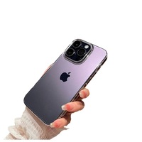IVANHOE Ultra 1.0mm Transparent En Plastique Dur PC étui pour iphone 15 14 13 12 Mini 11 Pro Max X XR XS Plus SE Cristal Clair Couverture