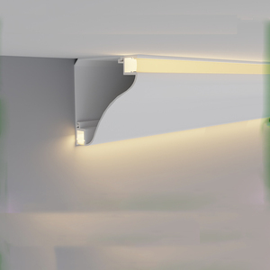 Hot bán thạch cao dòng trần LED sáng Top góc dòng ánh sáng đèn Tích hợp tuyến tính đèn máng sống - Product Image 6