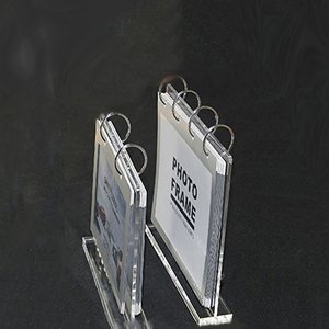 Giá Trưng Bày Acrylic Lịch Để Bàn Bằng Acrylic Với Chân Đứng Album Ảnh Mini Gắn Xoắn Ốc Bằng Acrylic - Product Image 2