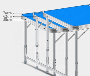 Vente en gros, offre blanche, valise, promotion, boîte pliante, ensemble d'extérieur, chaise de camping portable, table et tabourets - Product Image 5