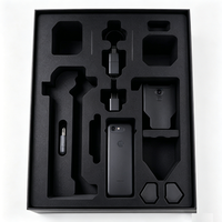 Boîte à outils en carton avec insert en mousse EVA et EPE découpé au laser sur mesure en fibre de carbone, modèle 2026 – Doublure de boîte à outils en EVA