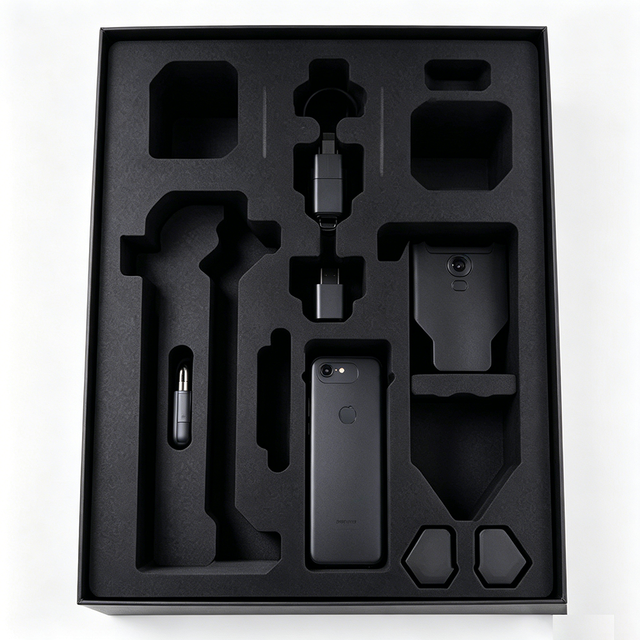 2026 Factory Custom Laser Die Cut Carbon Fibre EVA and EPE Foam Cardboard Tool Box Packaging case Insert EVA FormTool Box Liner
