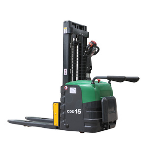 RELILIFT CDD1530 1.5 Ton Stand-On <strong>Narrow</strong> <strong>Aisle</strong> <strong>Pallet</strong> <strong>Truck</strong> | 2560mm <strong>Aisle</strong> Width Two-Stage Mast Lead-Acid Battery - Product Image 3