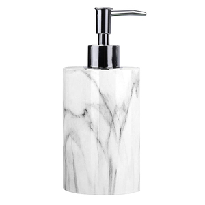 <span class=keywords><strong>Savon</strong></span> liquide pour les mains, gel douche, flacon pompe en céramique de forme carrée - Product Image 6