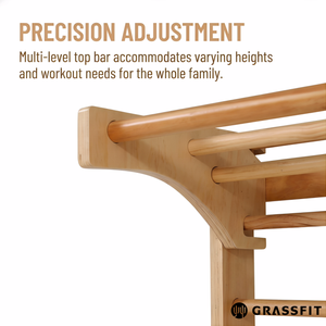 Échelle suédoise murale d'entraînement, équipement de gym multifonctionnel réglable pour la maison, physiothérapie, studio de danse, étirements - Product Image 3