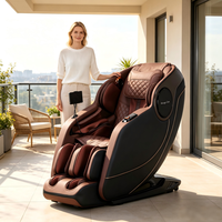 Fauteuil de massage haut de gamme avec thérapie de chaleur profonde et construction robuste, style classique et stable, pour la maison et le bureau