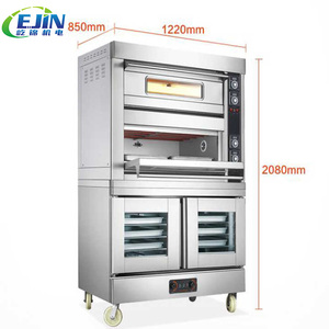 <span class=keywords><strong>Horno</strong></span> de panadería comercial de doble cubierta con <span class=keywords><strong>horno</strong></span> <span class=keywords><strong>eléctrico</strong></span> de 4 bandejas Características automáticas para hornear pan utilizado para masa - Product Image 1
