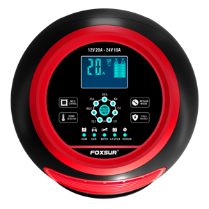 Chargeur de <span class=keywords><strong>batterie</strong></span> de voiture automatique 12v24v, chargeur de <span class=keywords><strong>batterie</strong></span> <span class=keywords><strong>12v</strong></span> 20amp pour <span class=keywords><strong>batterie</strong></span> au plomb-acide - Product Image 3