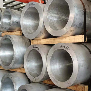 Tube rond en acier aluminium avec finition usine et traitement de surface personnalisé pour la décoration industrielle - Product Image 1