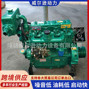 Motor Diésel Weifang 4100 4102 4105 de Cuatro Cilindros y 40 CV para Barcos, Motor Marino de Combustión Interna de Pistón Recíproco - Product Image 5