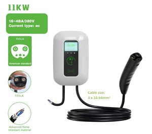 Boîte murale de charge CA pour véhicules électriques Station de charge TSLA EV rentable 32A 40A 7Kw 11Kw Wallbox nouvel état - Product Image 1