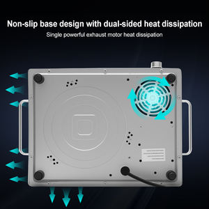 2025 Mới 2200W Duy Nhất Burner Cảm Ứng Nồi Điện Sưởi Ấm Nhanh Uy Tín Bếp Bếp Gốm Bảng Điều Chỉnh Cho Gia Đình Nấu Ăn - Product Image 4