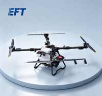 Drone de pulvérisation agricole pliable EFT X2300 New Agri PNP Carbon 80L avec moteurs intégrés Hobbywing ESC par UAV Factory