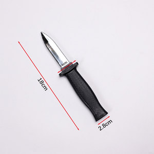 Halloween Trick biến mất Dao găm nhựa có thể thu vào lưỡi mùa xuân có thể thu vào dao đồ chơi ma thuật cho gags & đùa thực tế - Product Image 4