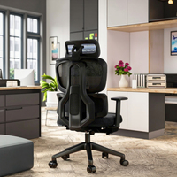 Chaise de jeu inclinable LED RVB pas chère pour les joueurs de PC Jeu de course Matériel en cuir synthétique avec haut-parleurs intégrés