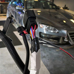 Настраиваемый полный ПВХ-изолированный автомобильный жгут проводов вспомогательный датчик переднего бампера парковочный радар для автомобильного использования автомобиля - Product Image 4