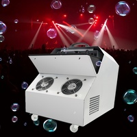 Machine à bulles géante à double roue pour les fêtes, les mariages, les effets de scène