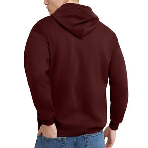 Sweat à capuche de sport zippé avec logo imprimé personnalisé pour hommes - Product Image 3