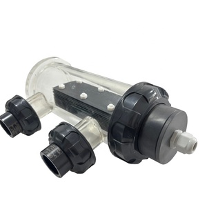 Générateur de chlore salin, électrolyseur, cellule, électrode en titane, dispositif, accessoire électrolytique pour piscine, chlore salin, découpe - Product Image 3