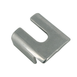 Stainless Steel <b>U</b> Groove <b>Clamping</b> Plate 10 In For Reactor Positioning Ear Fastener Locking Bracket - Product Image 2
