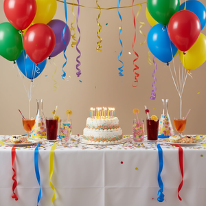 Camiseta de manga larga con estampado digital de cuello redondo unisex para adultos con la inscripción "Es mi cumpleaños" - Product Image 3