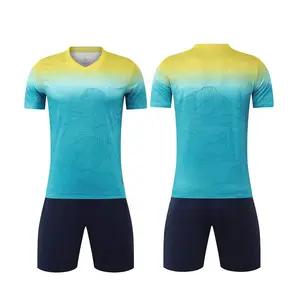 Custom New Design High Quality China Supplier Factory Blank Soccer Jersey Custom Logo Football Jersey
