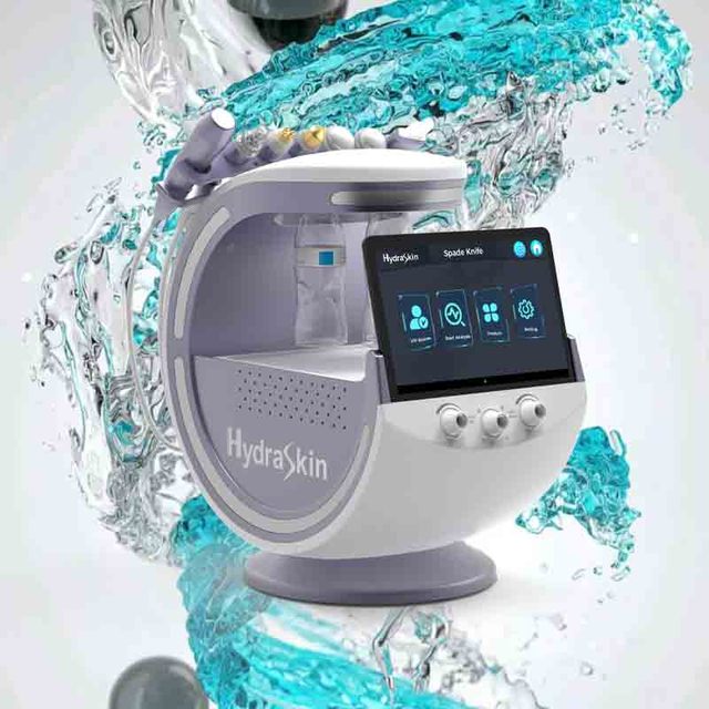 CASMB Best 7 in 1 Hydro Beauty Facial Smart Ice Blue Machine for Facial Skin Care