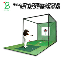 Minigolf platz Rasen Kunstrasen Indoor Outdoor Praxis Putter Teppich Großer Golf Putting Green Mat