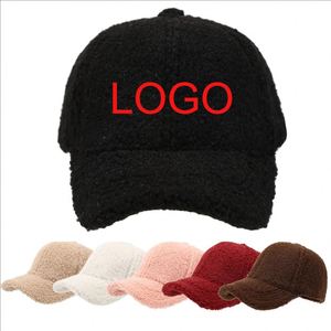 Custom Wholesale Fall/Winter Outdoor Casual Vintage Oxford Dot 100% Cotton Warm Baseball Cap - Product Image 1