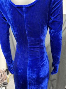 Envío Directo Otoño Invierno manga larga de talla grande ropa de mujer elegante Sexy fiesta de cumpleaños boda hasta el suelo abertura lateral <span class=keywords><strong>Dr</strong></span> - Product Image 3