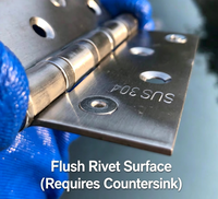 Rivets aveugles Uni-Grip POP haute résistance en acier inoxydable à tête fraisée CSK, rivets aveugles à tambour unique SS304