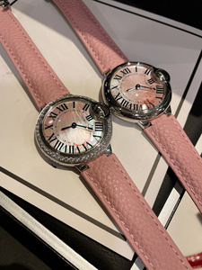 Fashionable Trendy Mechanical Watch With Sapphire Crystal Mirror Scratch Resistant Wear-Resistant Lychee Patterned Leather Strap - Product Image 2
