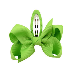 Okay BB JOJO Linda princesa Grosgrain cinta pinza para el cabello para niñas decoración del cabello con cinta estilo dulce BB JOJO accesorio para el cabello - Product Image 2