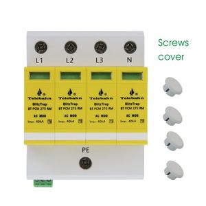 Telebahn 4p 20ka-40ka t2 275v ac ac spd kema עבור שלושה שלבים - Product Image 1