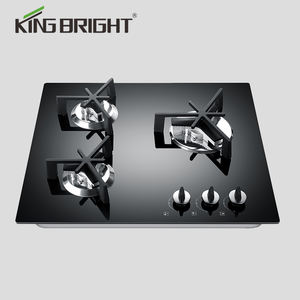 <span class=keywords><strong>Noble</strong></span> alta qualidade cozinha fogão a gás 3 queimadores de vidro top fogão a gás triângulo queimador fogão - Product Image 2