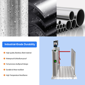 Công nghiệp cấp Tripod turnstile với thông minh kiểm soát truy cập hệ thống chống-tailgating & lửa an toàn liên kết cho văn phòng/phòng tập thể dục/tàu điện ngầm - Product Image 3