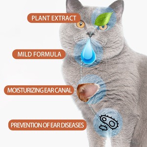 OEM&amp;ODM Pet <strong>Ear</strong> canal Cleaning Solution Alleviates <strong>Ear</strong> canal Discomfort Suitable <strong>for</strong> Cats and Dogs Pet <strong>Ear</strong> <strong>Drops</strong> Relieve - Product Image 3