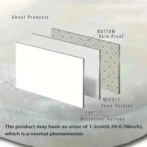 <span class=keywords><strong>Tapis</strong></span> de sol avec inscription « <span class=keywords><strong>KEEP</strong></span> <span class=keywords><strong>OFF</strong></span> » - Motif paisley décoratif, style industriel bohème moderne, <span class=keywords><strong>tapis</strong></span> de décoration d'intérieur audacieux, <span class=keywords><strong>tapis</strong></span> d'accueil - Product Image 5