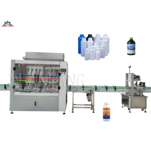 Fertilizante líquido completamente automático, pesticida, solución <span class=keywords><strong>de</strong></span> lavandería 8 cabezales 1 litro máquina <span class=keywords><strong>de</strong></span> llenado <span class=keywords><strong>de</strong></span> líquidos químicos agrícolas - Product Image 1