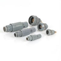 Conector Circular de Aviación para PC, Serie P, Compatible, Multinúcleo, Enchufe de Empuje y Extracción, Autoblocante, Alto Voltaje, Resistente, para Uso Médico