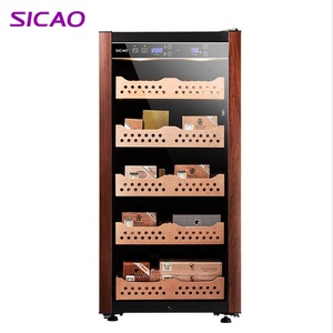 Humidor à cigares 1800, vitrine pour salle à cigares, humidificateur électrique pour cigares, humidificateur électrique pour bars, contrôle de l'humidité - Product Image 2