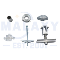 Malaxy – Cheville d'expansion à coin en acier inoxydable 304/316, résistante à la corrosion, pour fixation dans le béton