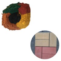 Pigment d'oxyde de fer pour poudre
