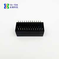 YX-TEK DIP4801-PG 48Pin LAN Transformator Magnetik Modul Transformator Jaringan Gigabit Ethernet 28.5x11.5x12mm