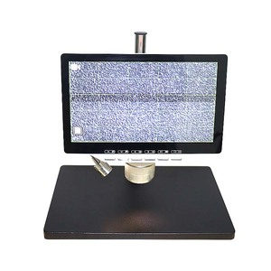 หน้าจอ LCD HD ขนาด 10.6 นิ้ว กล้องซ่อมแซมอุตสาหกรรมอิเล็กทรอนิกส์ดิจิทัล 1200W ไมโครสโคปดิจิทัล - Product Image 1