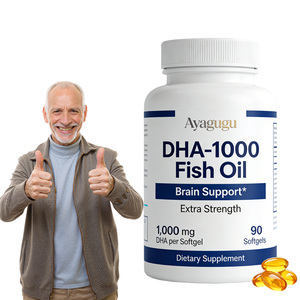 OEM/ODM Services Factory Direct Supply High-Quality DHA 1000mg Fish Oil Softgel Capsules for Health Supplement Brands - Product Image 4